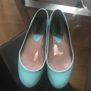 Steve Madden sky blue flats